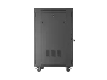 SZAFA INSTALACYJNA RACK STOJĄCA 19" 24U 600X800 CZARNA DRZWI PERFOROWANE LCD LANBERG (FLAT PACK) V2