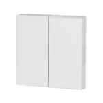 CWIZ-02/01 klawisz podw. biały - 55x55mm
