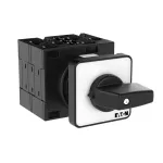 T3-3-15683/E Przełącznik Zał.-Wył., 3 bieg. + 2 NO + 1 NC, 32 A, 90 °, montaż natablicowy, pokrętło czarne bez możliwości blokady