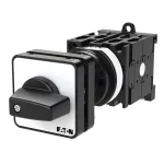 T0-4-15602/Z Przełącznik kodowy, Styki: 8, 20 A, Kod BCD 0-9, tabliczka: 0-9, 30 °, bez samopowrotu, montaż rozłączny, pokrętło czarne bez możliwości blokady