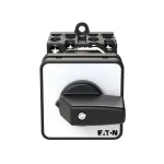 T0-3-8233/Z Przełącznik krokowy, Styki: 6, 20 A, tabliczka: 1-6, 45 °, 6 kroków, 45°, bez samopowrotu, montaż rozłączny, pokrętło czarne bez możliwości blokady