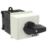 T0-4-8410/IVS Przełącznik gwiazda-trójkąt, Styki: 8, 20 A, tabliczka: 0-Y-D, 60 °, bez samopowrotu, montaż na szynę TH, pokrętło czarne bez możliwości blokady