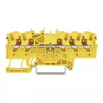 Złączka przelotowa, 5-przewodowa z przyciskami 1,5 mm²