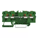 Złączka przelotowa 4-przewodowa z przyciskami 4 mm²