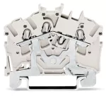 3-przewodowa złączka do ekranu 2,5 mm², biała 2002-6308