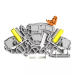 Złączka rozłączalno-pomiarowa 2-przew. np. do przekładników prądowych Z MIEJSCEM NA MOSTEK DO ŁĄCZNIKÓW UCHYL.