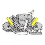 Złączka rozłączalno-pomiarowa 2-przew. np. do przekładników napięciowych z izolowanymi gniazdami pomiarowymi