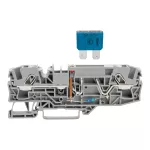 2-przewodowa złączka bezpiecznikowa do płaskich bezpieczników samochodowych, szara 2006-1681/1000-434