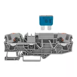 Złączka bezpiecznikowa 2-przewodowa do płaskich bezpieczników samochodowych, szary 2206-1681