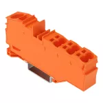 Złączka rozgałęźna z otworem montażowym 1 x 16 mm² / 6 x 4 mm²