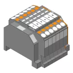 Listwa zaciskowa 6-bieg. zgodnie z § 14a EnWG