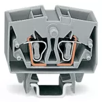 4-przewodowa złączka przelotowa mini 2,5 mm², pomarańczowa 264-726