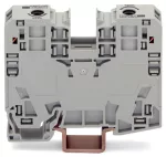 2-przewodowa złączka przelotowa 35mm², szara 285-135