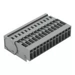 Wtyk 1-przewodowy CAGE CLAMP®, szara 769-613