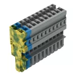 1-przewodowe gniazdo CAGE CLAMP®, żłt-ziel./niebieski/szary 769-111/000-039