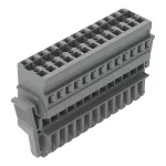 1-przewodowe gniazdo CAGE CLAMP®, szara 769-113/021-000