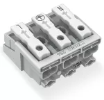 Złączka zasilająca przyciski: od strony zewn., biała 294-4013