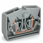 2-przewodowa złączka końcowa bez przycisków, pomarańczowa