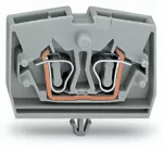 Złączka 2-przewodowa bez przycisków, pomarańczowa 264-316