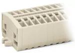 2-przewodowa listwa zaciskowa do zastosowań Ex e II 4-bieg., jasnoszara 264-184