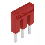 Mostek z izolacją 3-tor., czerwony 2002-403/000-005