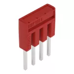 Mostek z izolacją 4-tor., czerwony 2000-404/000-005