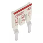 Konfekcjonowane mostki omijające z izolacją 2-tor. (1-3), jasnoszare