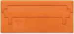 Ścianka rozdzielająca gr. 2 mm wystająca, pomarańczowa 284-329