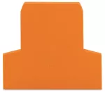 Ścianka końcowa/wewnętrzna gr. 2,5 mm, pomarańczowa 281-309