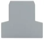 Ścianka końcowa/wewnętrzna gr. 2,5 mm, szara 281-311