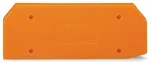 Ścianka końcowa/wewnętrzna gr. 4 mm, pomarańczowa 282-315