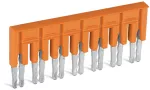 Mostek z izolacją 7-tor., pomarańczowy