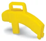 Blokada połączenia do łącznika uchylnego, żółta 282-384