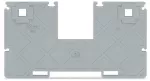 Ścianka rozdzielająca z wycięciem na łącznik poprzeczny gr. 2 mm szer. 102,3 mm, szara