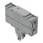 WTYK BEZPIECZNIKOWY PODWÓJNY do aparatowej wkładki bezp. ¼ x 1¼