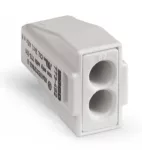 Złączka do puszek instalacyjnych do przewodów jedno- i wielodrutowych do zastosowań Ex, jasnoszara 773-492