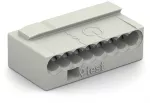Złączka do puszek instalacyjnych MICRO do przewodów jednodrutowych, jasnoszara 243-308