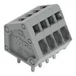 Złączka do płytek drukowanych 0,5 mm² RM 2,5 mm 5-bieg, szara