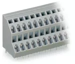 Złącze 2-piętrowe do PCB 2,5 mm² raster 5 mm 20-bieg., szary