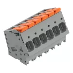 Złącze do PCB dźwignia 16 mm² raster 10 mm 6-bieg., szary