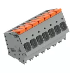 Złącze do PCB dźwignia 16 mm² raster 10 mm 7-bieg., szary