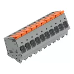 Złącze do PCB dźwignia 16 mm² raster 10 mm 10-bieg., szary