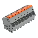 Złącze do PCB dźwignia 16 mm² raster 10 mm 8-bieg., szary