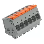 Złącze do PCB dźwignia 16 mm² raster 10 mm 6-bieg., szary