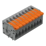 Złączka do płytek drukowanych dźwignia 1,5 mm² RM 3,5 mm 9-bieg, szara 2601-3108