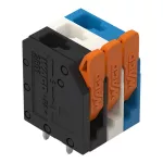 Złącze do PCB dźwignia 1,5 mm² raster 3,5 mm 3-bieg., wielokolorowy