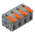 Złączka do płytek drukowanych dźwignia 1,5 mm² RM 7,5 mm 4-bieg, szara 2601-1304