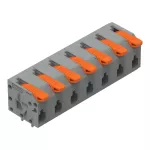 Złączka do płytek drukowanych dźwignia 1,5 mm² RM 7,5 mm 7-bieg, szara 2601-1307