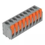 Złącze do PCB dźwignia 2,5 mm² raster 5 mm 9-bieg., szary