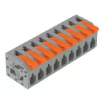Złącze do PCB dźwignia 2,5 mm² raster 5 mm 9-bieg., szary